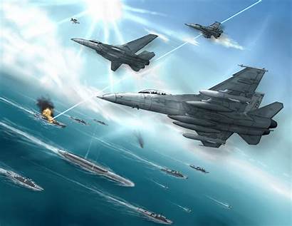 Ace Combat Wallpapers Fighter Scinfaxi Jet Flying