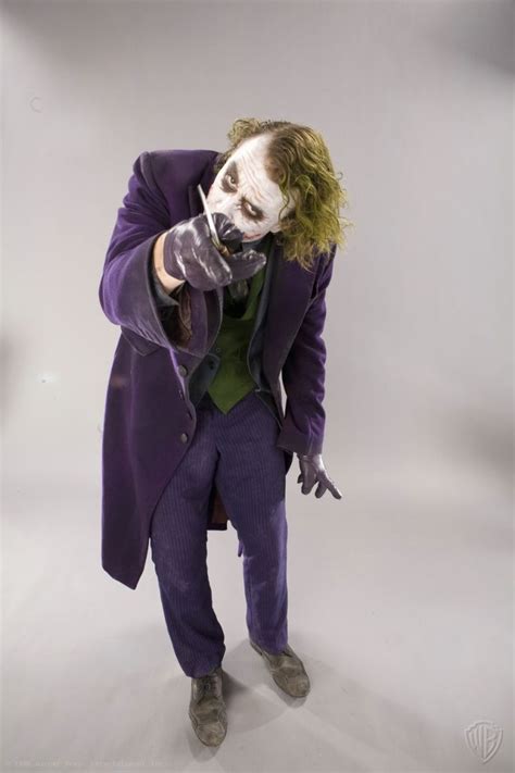 Heath Ledger Joker The Dark Knight Promotional Photoshoot