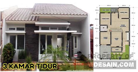 Denah Rumah 8x14 1 Lantai - DESAIN RUMAH MINIMALIS