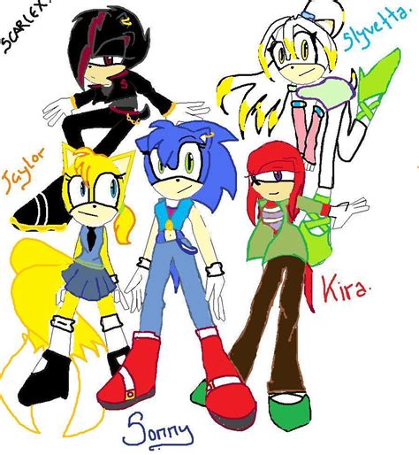 My Team And Im Scarlex Girl Sonic Fan Characters Photo 31196785
