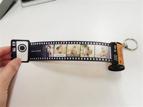 Camera Roll Keychain Personalized Film Roll Keychain Custom Etsy Uk
