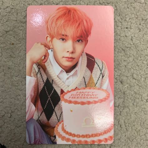 Official Enhypen Heeseung Birthday Photocard Shopee Philippines