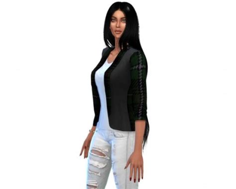 Blazers Sims 4 Female Clothes