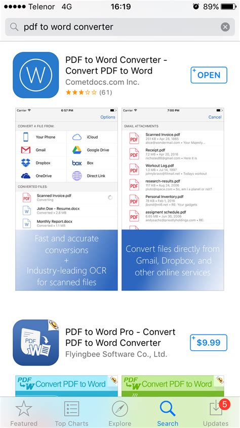 Pdf To Word Converter By Cometdocs App Review