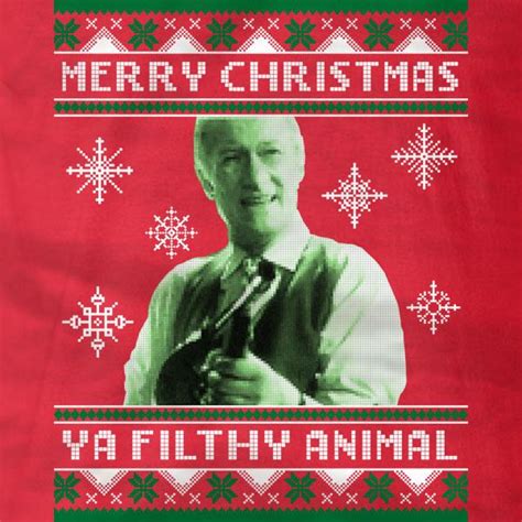 Wholesome memes uploaded by reddit moments. Merry Christmas Ya Filthy Animal - Sweatshirt - Absurd Ink