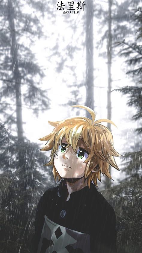 Sad Meliodas Pfp