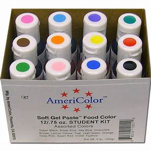 Americolor Soft Gel Paste Student Food Color Kit