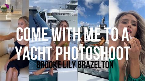 Photoshoot Behind The Scenes Swimwear Photoshoot Model Vlog Brooke Lily Brazelton Youtube