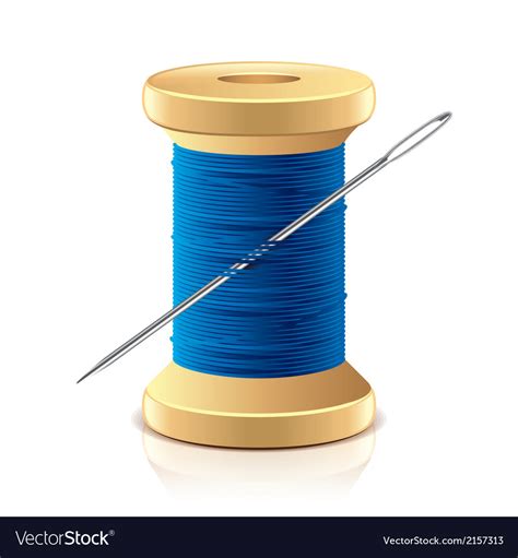 Gourd elderly silver bow thread needle threader crafts fast needle handwork sewing needles stitch insertion tool sewing machine. Object needle and thread Royalty Free Vector Image