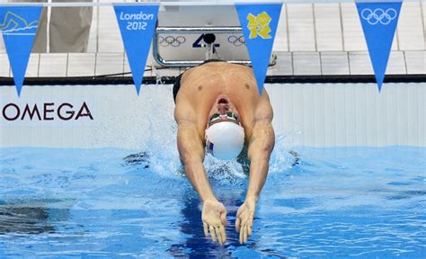 Ryan Lochte Michael Phelps In 200 Im Final See Lochte In Full Action