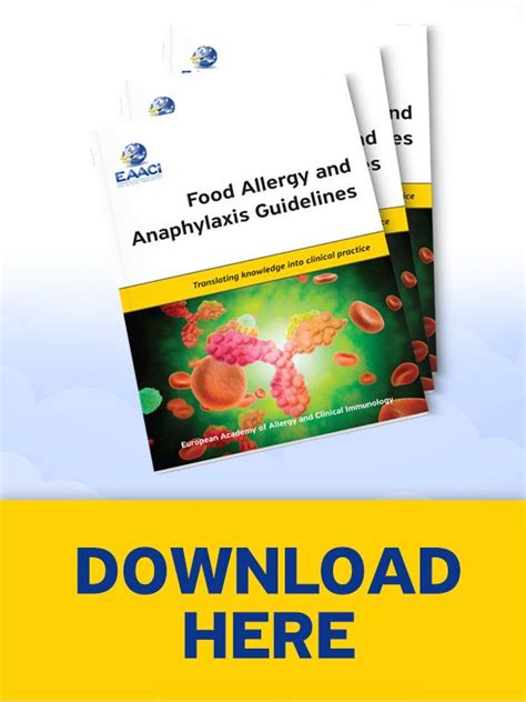 Food Allergy And Anaphylaxis Guidelines Eaaci Patients