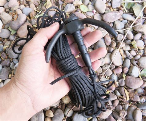 Compact Grappling Hook 8 Steps With Pictures Instructables