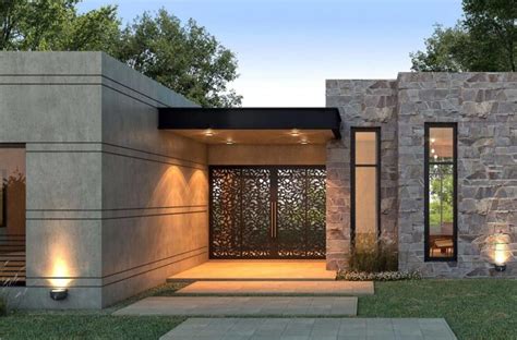 The Most Beautiful Modern House Entrance Designs The