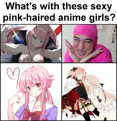 Pink Hair Anime Girl Meme Porn Videos Newest Xxx Fpornvideos