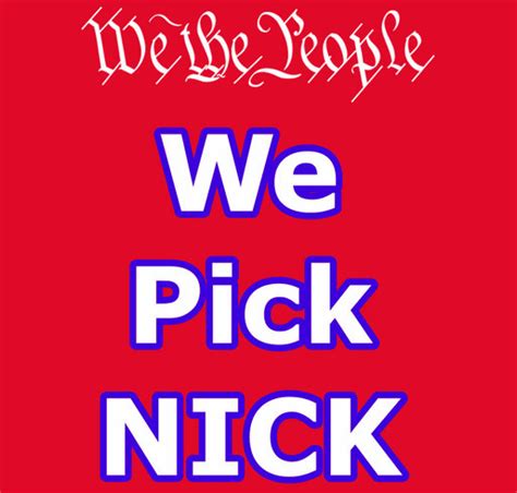 We Pick Nick T Shirt Fundraiser Custom Ink Fundraising