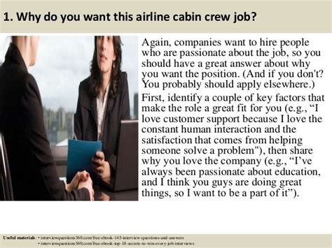We did not find results for: 1. Why do you want this airline cabin crew job? Again ...