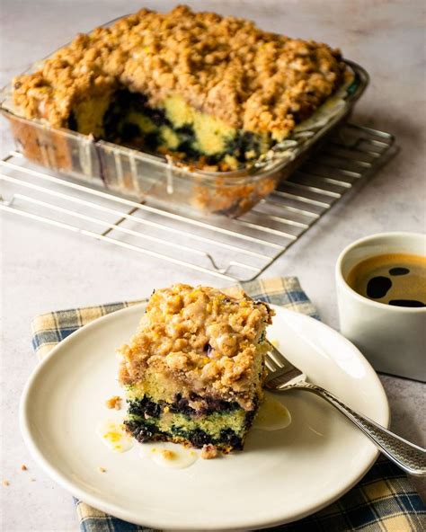 Blueberry Crumb Coffee Cake Blue Jean Chef Meredith Laurence