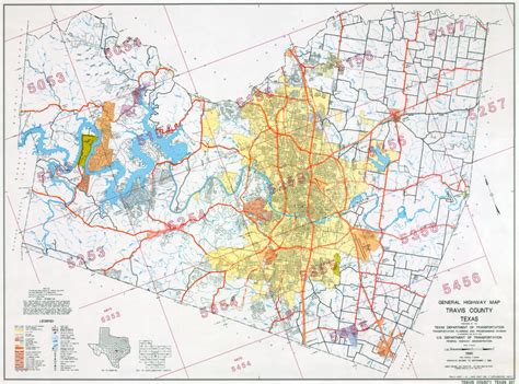 Austin Texas Maps Perry Castañeda Map Collection Ut Library In