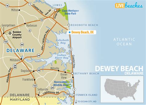 Map Of Long Neck Delaware Live Beaches Beach Map My Xxx Hot Girl
