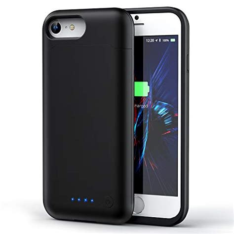 Battery Case For Iphone 678 Upgraded 6000mah Rechargeable Portable