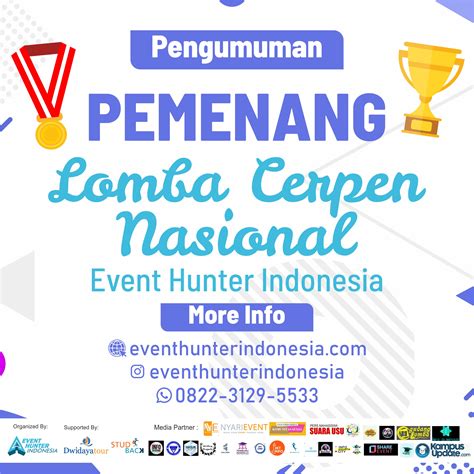 Akan tetapi sayangnya tak banyak yang tahu bagaimana cara. Pengumuman Pemenang Lomba Cerpen Nasional 2019 Event
