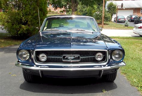 Nightmist Blue 1967 Ford Mustang Gt Hardtop Photo