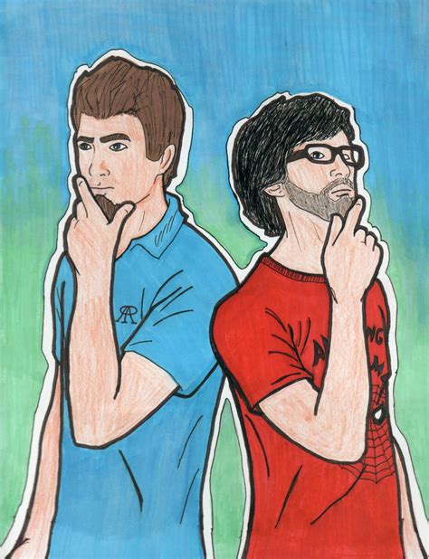 Rhett And Link Fan Art By Gavinthebearded On Deviantart