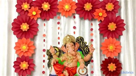 15 Ideas For Ganpati Decoration At Home For Symbolic Celebrations