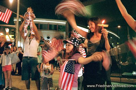 Flag Waving After 911 The Friedman Archives Stock Photo Images By