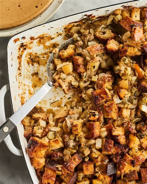 Apple Sausage Stuffing Recipe With Make Ahead Option The Kitchn