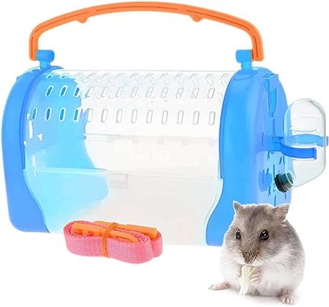 Hamster Travel Cage Portable Breathable Hamster Carrier Hamster Cage