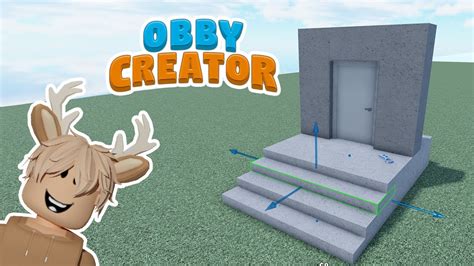 Obby Creator Tutorial How To Build A Realistic Door With Key