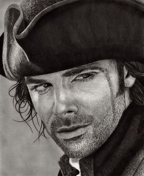 Buy Poldark Pencil Drawing By Paul Stowe On Artfinder Discover Thousands Of Other Original