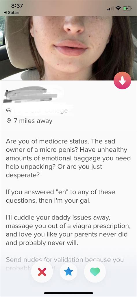 When this is done, navigate to tinder and wait until the page below loads. The Best And Worst Tinder Profiles And Conversations In ...