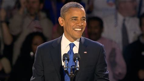 President Obamas Election Night Victory Speech November 6 2012 In