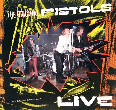 Sex Pistols The Original Pistols Live Burton On Trent Punk 12 Lp Vinyl