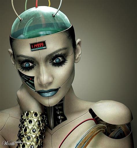 Cyborg Female Cyborg Robot Girl Cyborgs Art