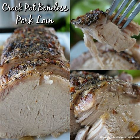 Just use it in place of the cooking water. Crock Pot Boneless Pork Loin - Great Grub, Delicious Treats