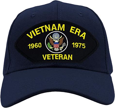 Patchtown Us Military Vietnam Era Veteran Hatballcap Adjustable One