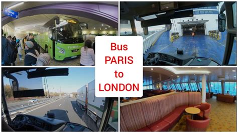 Paris To London By Bus 4k Youtube
