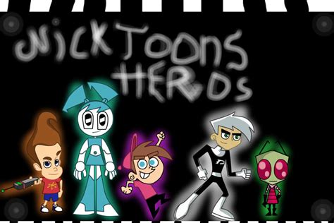 Nicktoons Heros By Sibred On Deviantart