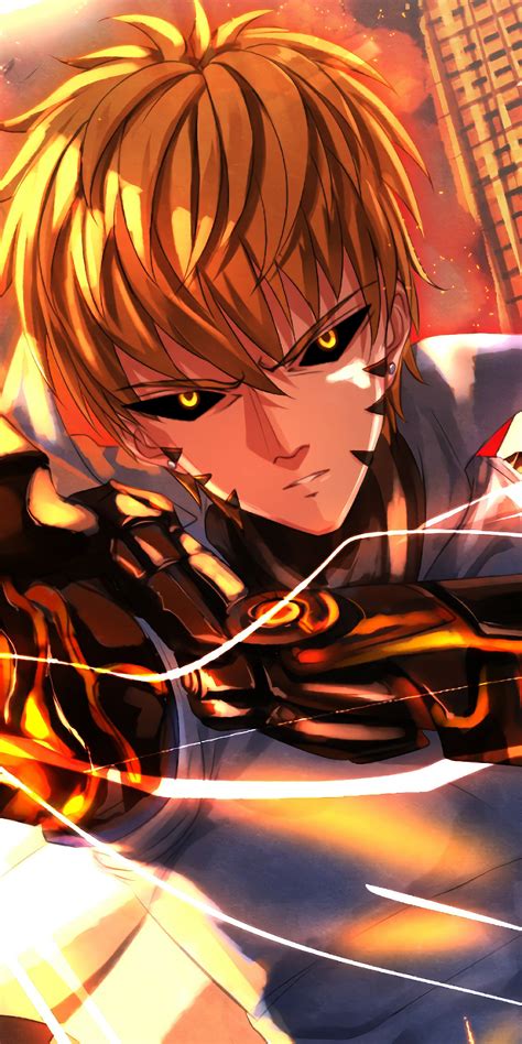 1080x2160 Genos Cool Art One Punch Man 4k One Plus 5thonor 7xhonor