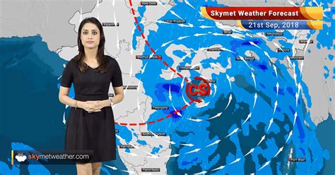 Skymet was the first private sector entity to provide weather forecasts and weather graphics to the indian media in 2003. Weather Forecast for Sep 21: Rain in Odisha, WB, Andhra ...