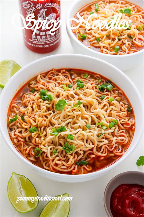 Spicy Noodles Recipe Yummy Traditional