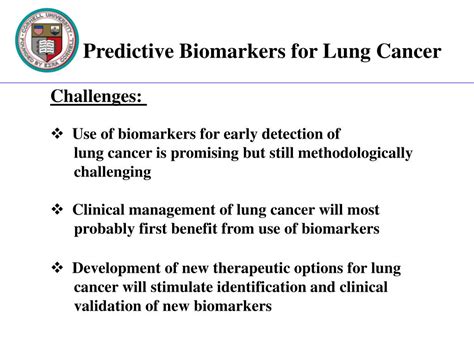 Ppt Predictive Biomarkers For Lung Cancer Powerpoint Presentation