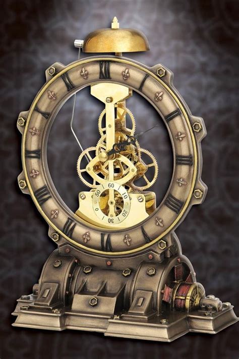 Steampunk Generator Striking Clock Shopperboard