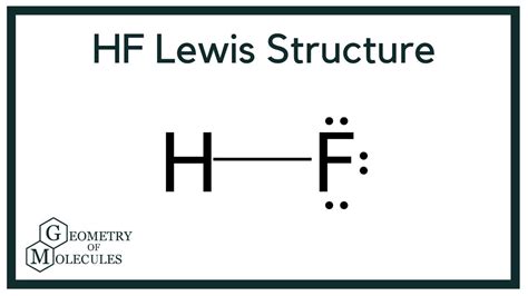 Hydrogen Fluoride Lewis Structure