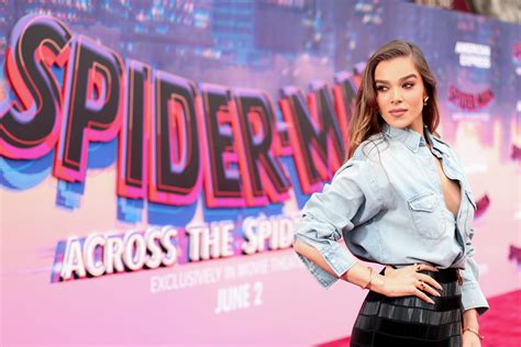 Hailee Steinfeld Is 'So Excited' For Fans To See 'Spider-Man: Across width=