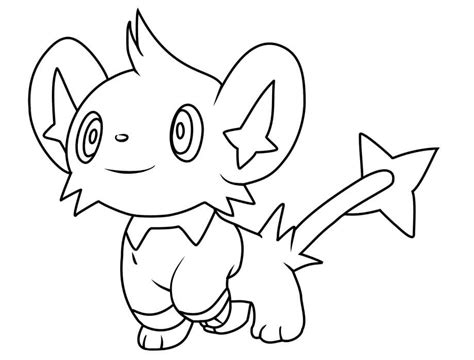 Hq Shinx Pokemon Coloring Page Free Printable Coloring Pages For Kids