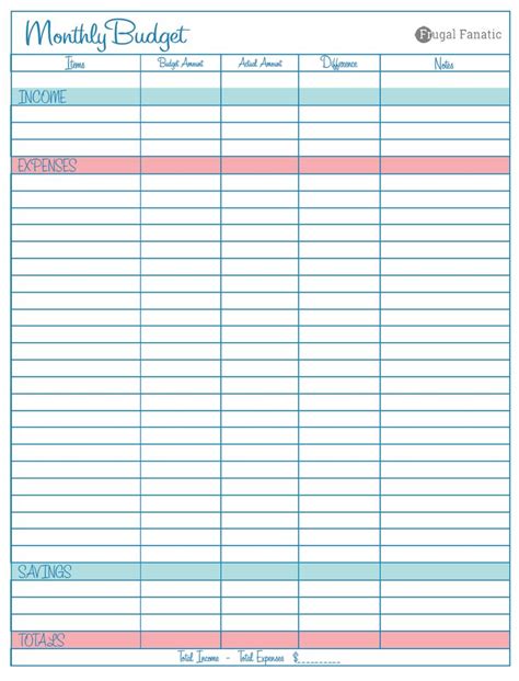 blank monthly budget worksheet monthly budget worksheet